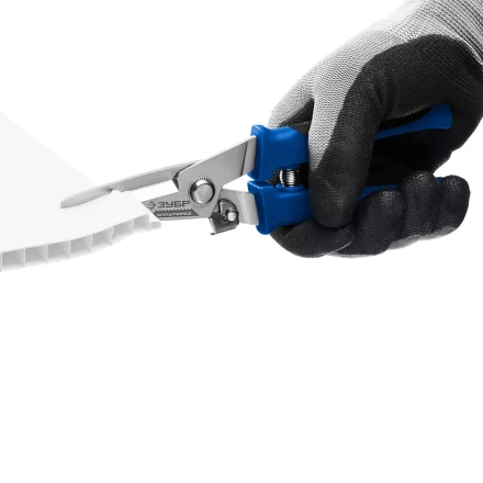 ЗУБР МУЛЬТИРЕЗ, 200 мм, универсальные технические ножницы, Профессионал (23215) купить в Магнитогорске