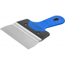 Шпатель ЗУБР &quot;ПРОФЕССИОНАЛ&quot; ФАСАДНЫЙ нержавеющий, 2к ручка. 150мм 10049-15_z03