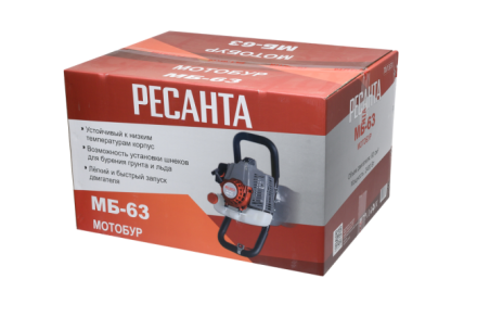 Мотобур МБ-63 Ресанта купить в Магнитогорске