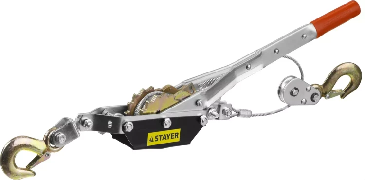 Лебедка STAYER "MAXPull" рычажная, тросовая, 2т/3м 4310-2 купить в Магнитогорске