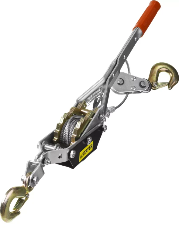 Лебедка STAYER "MAXPull" рычажная, тросовая, 2т/3м 4310-2 купить в Магнитогорске