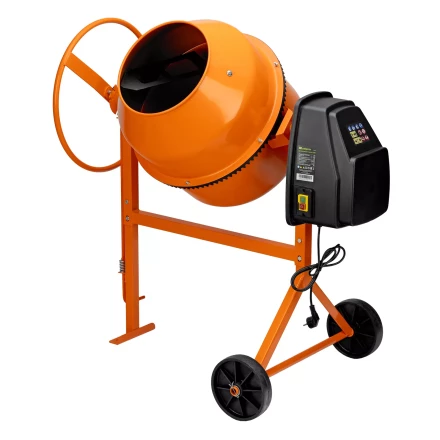 Бетоносмеситель Сибртех БСЕ-120П 95506, 120 л, 500 Вт, полиамидный венец купить в Магнитогорске