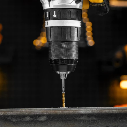 Набор сверл по металлу Denzel 723008, 1-10 мм, Р6М5К8-TiN, Golden Tip, 19 шт купить в Магнитогорске