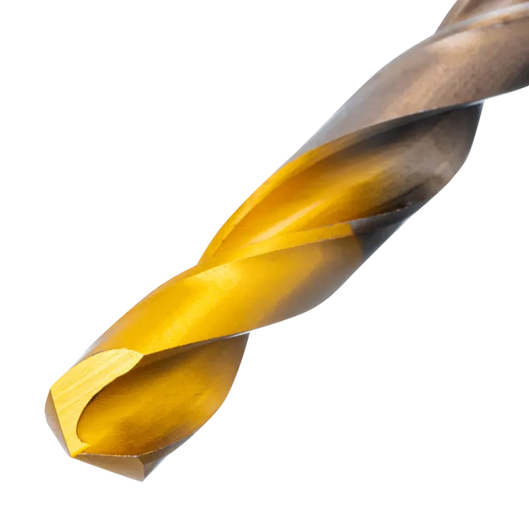 Набор сверл по металлу Denzel 723008, 1-10 мм, Р6М5К8-TiN, Golden Tip, 19 шт купить в Магнитогорске