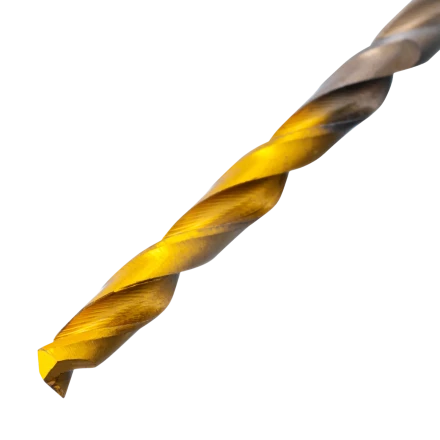 Набор сверл по металлу Denzel 723008, 1-10 мм, Р6М5К8-TiN, Golden Tip, 19 шт купить в Магнитогорске