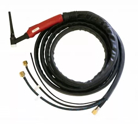 Горелка TIG 18 320A 100% M12x1 1/4G 3/8G 4метра без управляющих разъемов Aurora купить в Магнитогорске