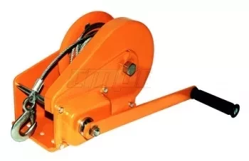 Лебедка ручная с тормозом BHW 1200 канат купить в Магнитогорске