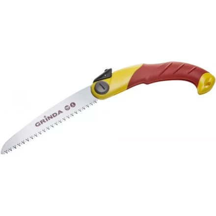Ножовка GRINDA садовая, шаг зуба 4,0 мм (6 TPI), длина полотна 190 мм, 3-D заточка, складная 8-151881_z01 купить в Магнитогорске