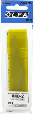 Лезвие OLFA из нержавеющей стали для OL-CK-2, 105х20х1,2мм, 2шт OL-CKB-2 купить в Магнитогорске