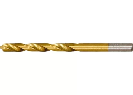 Сверло по металлу 7 мм HSS нитридтитановое покрытие цилиндрический хвостовик MATRIX 717700 купить в Магнитогорске