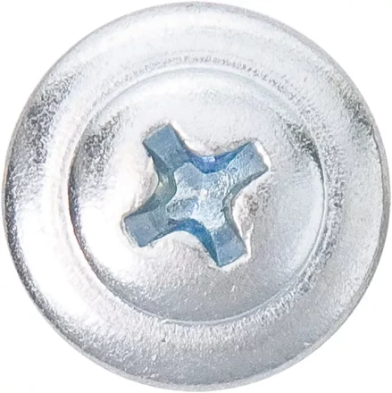 Саморезы 4,2 х 75 с прессшайбой PH №2 острый наконечник оцинкованные 3000 шт в коробке Шурупь 48725 купить в Магнитогорске