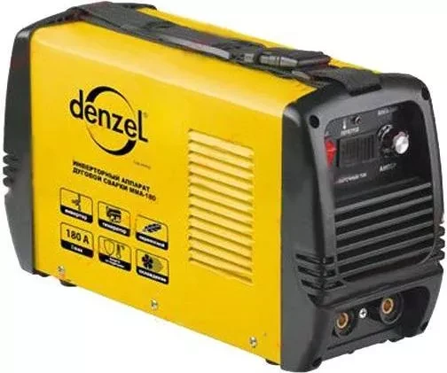 Аппарат инверторный для дуговой сварки DENZEL ММА-180C 94338 купить в Магнитогорске