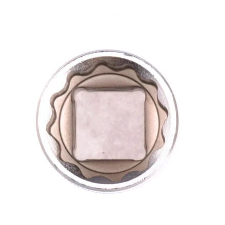 Головка торцевая 22 мм двенадцатигранная CrV под квадрат 1/2 хромированная Stels 13668 купить в Магнитогорске