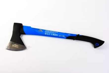 Топор плотницкий 1000гр.,двухкомпонентная обрезиненная рукоятка БАРС 21414 купить в Магнитогорске