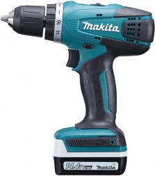 Аккумуляторная дрель -шуруповерт Makita DF 347 DWE