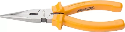 Длинногубцы Classic 200 мм прямые шлифованные пластмассовые рукоятки SPARTA 17163 купить в Магнитогорске