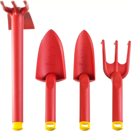 Набор GRINDA: Совок посадочный широкий, совок посадочный узкий, рыхлитель, мотыга-рыхлитель с нейлоновым корпусом, 4 предмета 421360-H4 купить в Магнитогорске