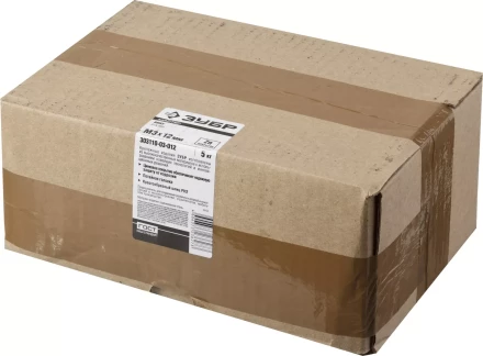 Винт ЗУБР &quot;МАСТЕР&quot; DIN 965, класс прочности 4.8, оцинкованный, M3x12мм, 5кг 303110-03-012 купить в Магнитогорске