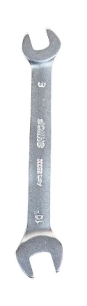 Ключ гаечный рожковый двусторонний 8х10 Энкор 26009 купить в Магнитогорске