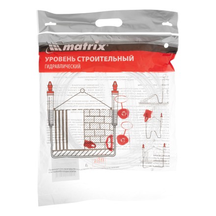 Гидроуровень,удлиненная колба, рельефная градуировка, 5м Matrix 37090 купить в Магнитогорске