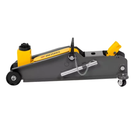 Домкрат гидравлический подкатной с фиксатором Denzel 51261, 3 т, 190-532 мм, SUV купить в Магнитогорске