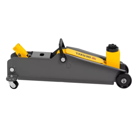 Домкрат гидравлический подкатной с фиксатором Denzel 51261, 3 т, 190-532 мм, SUV купить в Магнитогорске