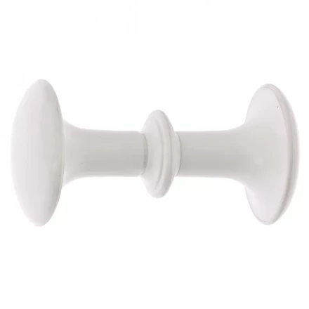 Ручка-кнопка РК1 пластмассовая белая 5штук  Металлист Россия 91587 купить в Магнитогорске