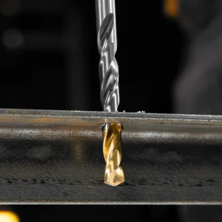 Набор сверл по металлу Denzel 723009, 1-13 мм, Р6М5-TiN, Golden Tip, 25 шт купить в Магнитогорске