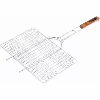 Решетка гриль 340*220 мм, хромированная PALISAD Camping 69557 купить в Магнитогорске