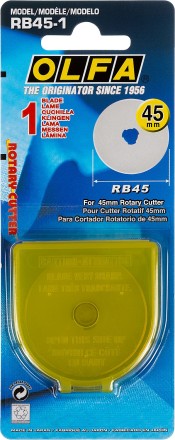 Лезвие OLFA круглое для RTY-2/G,45-C, 45х0,3мм, 1шт OL-RB45-1 купить в Магнитогорске