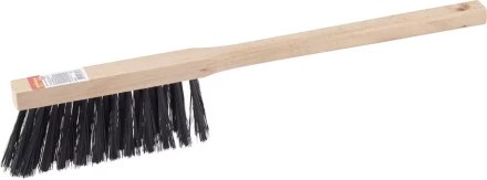 Щетка сметка GRINDA "EURO", буковая ручка, мягкая щетина 39041 купить в Магнитогорске