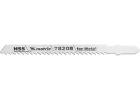 Полотна для электролобзика по металлу 3 шт T127D 75 х 3мм HSS MATRIX Professional 78208