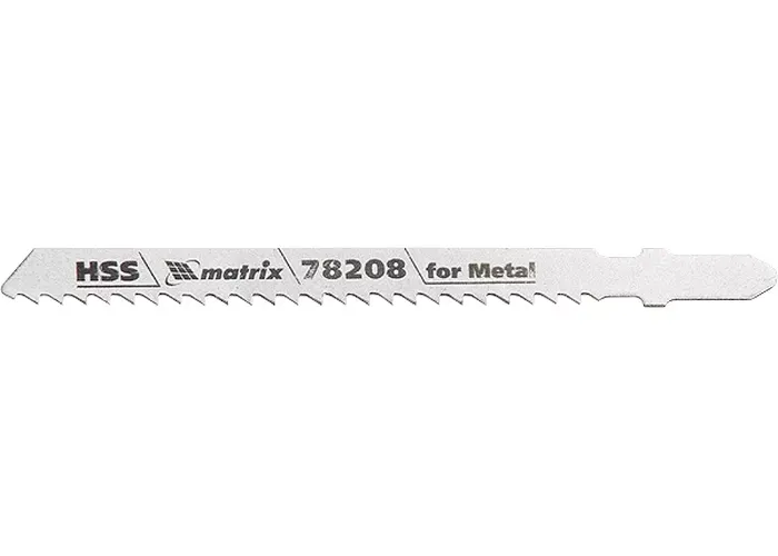 Полотна для электролобзика по металлу 3 шт T127D 75 х 3мм HSS MATRIX Professional 78208 купить в Магнитогорске