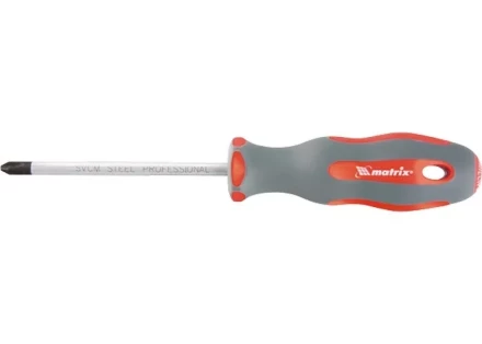 Отвертка Profi PZ3 х 150 мм SVСM двухкомпонентная рукоятка Matrix 11952 купить в Магнитогорске
