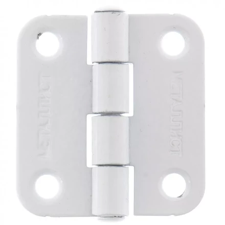 Петля накладная ПН5-40 белая 4 шт Россия 91559 купить в Магнитогорске