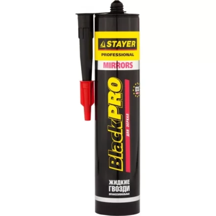 Клей монтажный STAYER &quot;Professional&quot;, для зеркал, 280мл 41329 купить в Магнитогорске