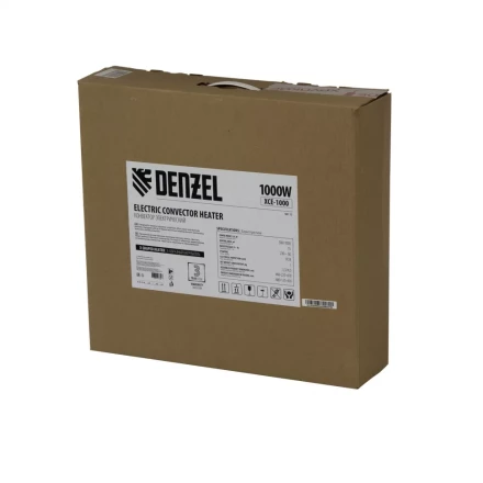 Конвектор электрический XCE-1000, 230 В, 1000 Вт, X-образный нагреватель Denzel 98115 купить в Магнитогорске