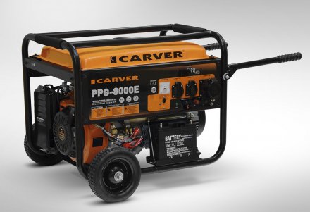 Генератор бензиновый CARVER PPG-8000Е LT-190F купить в Магнитогорске