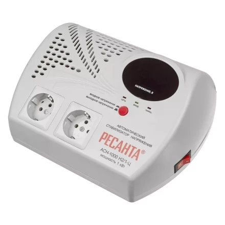 Стабилизатор напряжения серии LUX Ресанта АСН-1000Н2/1-Ц 63/6/13 купить в Магнитогорске