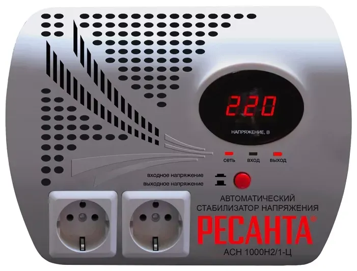 Стабилизатор Ресанта АСН-1000 Н2/1-Ц купить в Магнитогорске