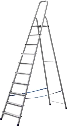 Лестница-стремянка СИБИН алюминиевая, 10 ступеней, 208 см 38801-10 купить в Магнитогорске