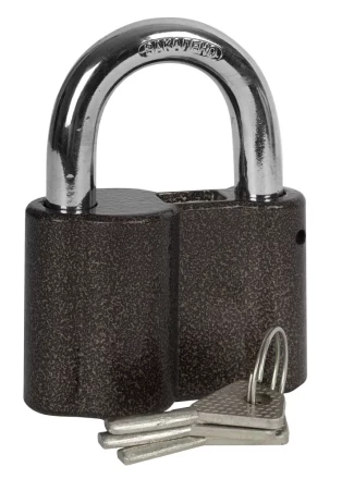 Замок навесной ЗУБР "МАСТЕР" общего применения, дисковый механизм секрета, ключ 7 PIN, дужка d-14мм, 80мм 3720_z01 купить в Магнитогорске
