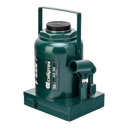 Домкрат гидравлический бутылочный Сибртех 50811, 50 т, 245-385 мм купить в Магнитогорске