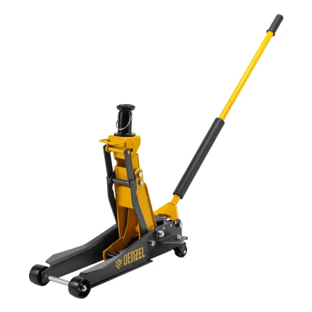 Домкрат гидравлический подкатной Denzel 51270, 2/3 т, 98-770 мм, быстрый подъем, низ. подхват, проф, SUV купить в Магнитогорске