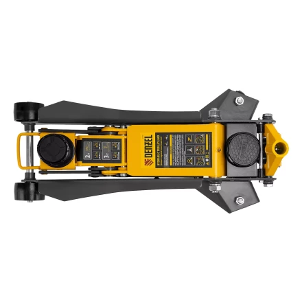 Домкрат гидравлический подкатной Denzel 51270, 2/3 т, 98-770 мм, быстрый подъем, низ. подхват, проф, SUV купить в Магнитогорске