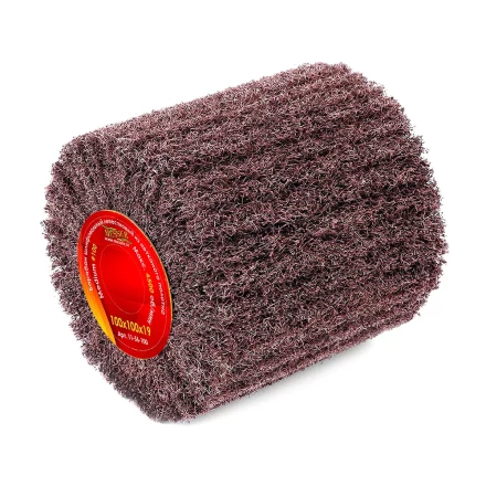 Барабан MESSER тип V ламельный из нетканого полотна, 100х100х19мм, #100 Medium, max 4500 об/мин, НЭ купить в Магнитогорске