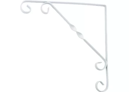 Кронштейн декоративный 200х200 мм белый СИБРТЕХ 94051 купить в Магнитогорске