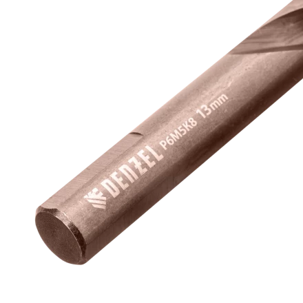 Набор сверл по металлу Denzel 723010, 1-13 мм, Р6М5К8-TiN, Golden Tip, 25 шт купить в Магнитогорске