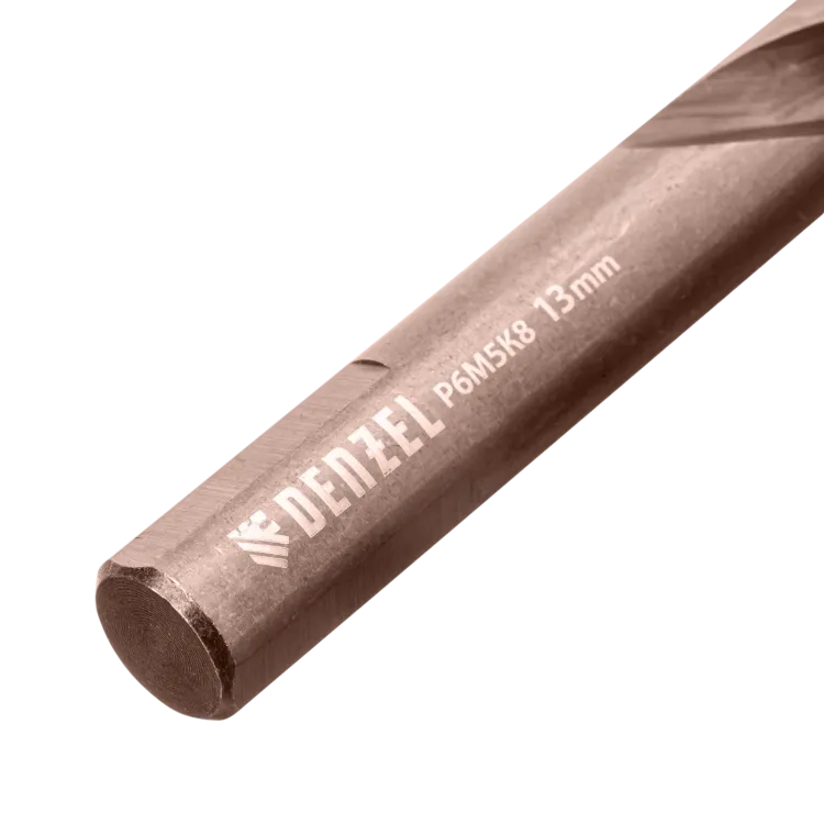 Набор сверл по металлу Denzel 723010, 1-13 мм, Р6М5К8-TiN, Golden Tip, 25 шт купить в Магнитогорске