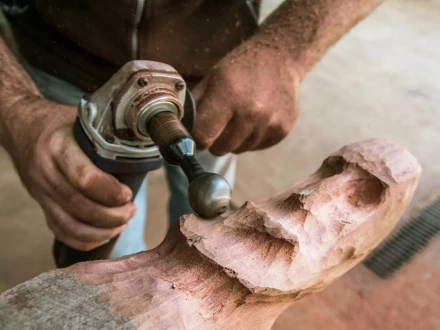 Шарообразная фреза MESSER 40х108хМ14  для объемно-фигурных работ по дереву купить в Магнитогорске